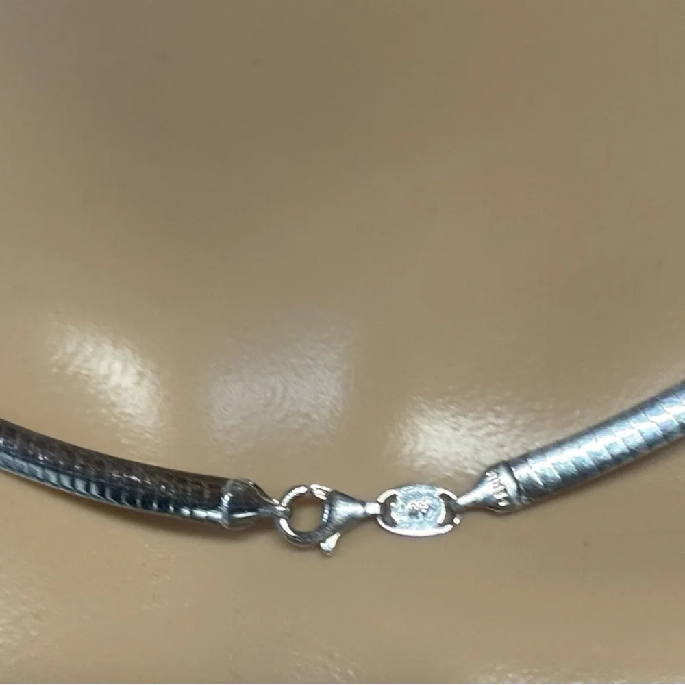 ❤️10K Gold Plated Peruvian 925 Sterling Silver Necklace - Picture 5 of 9